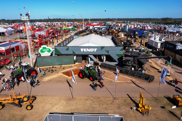 Buen debut de las maquinarias Fendt en Expoagro