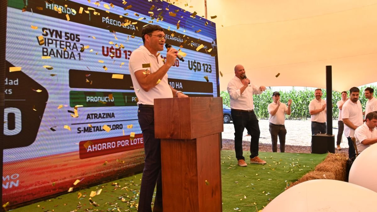 Innovación comercial: en Pilar subastaron semillas y agroquímicos para cubrir 15.000 hectáreas