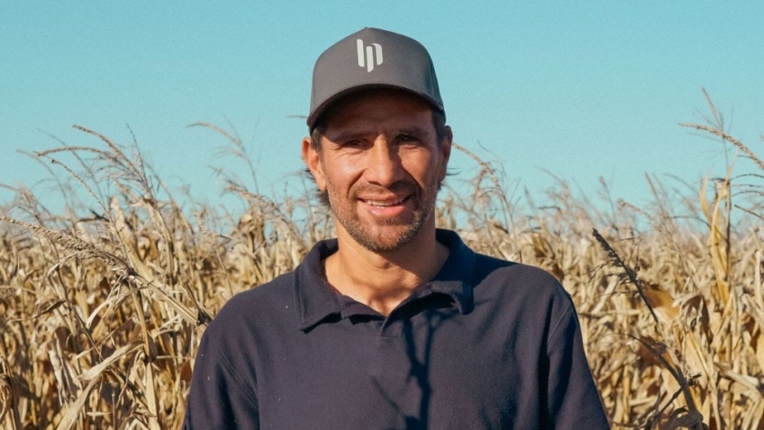 Leo Ponzio logra 130 qq/ha de maíz con tecnología agrícola