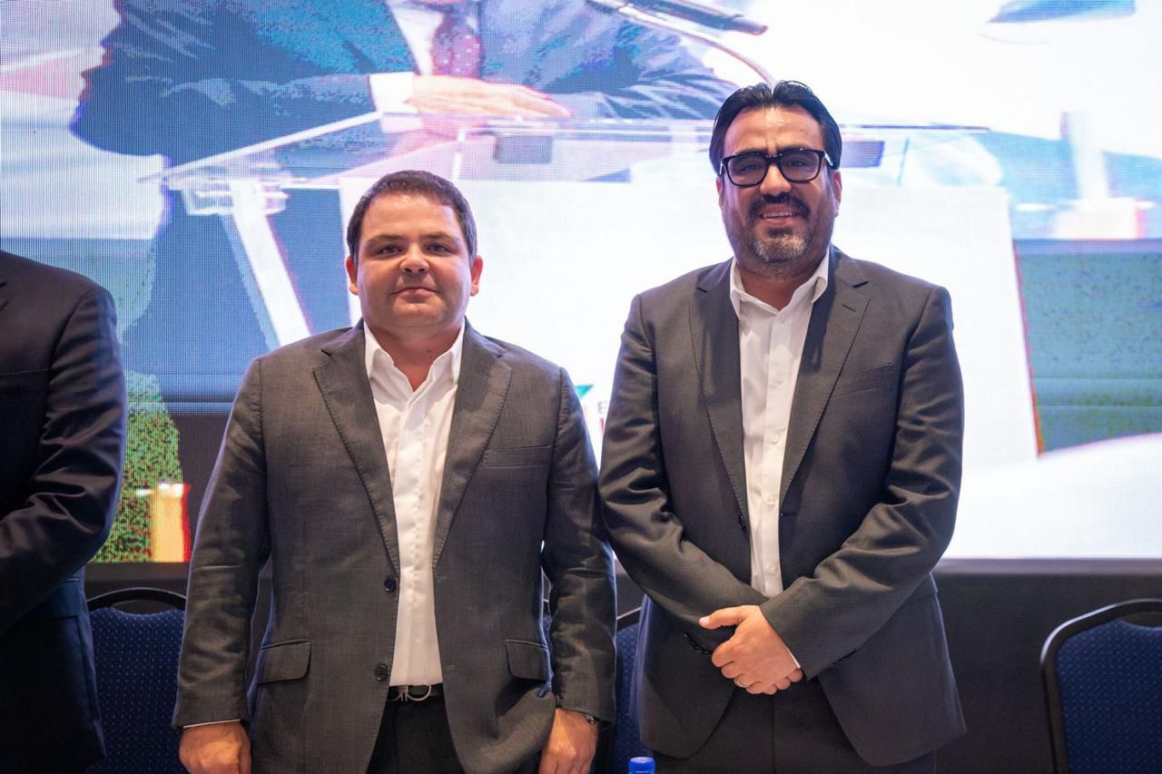 El alcalde de Culiacán Juan de Dios Gámez Mendívil participa en el Primer Informe de Jesús Alberto Rojo al frente de la CAADES