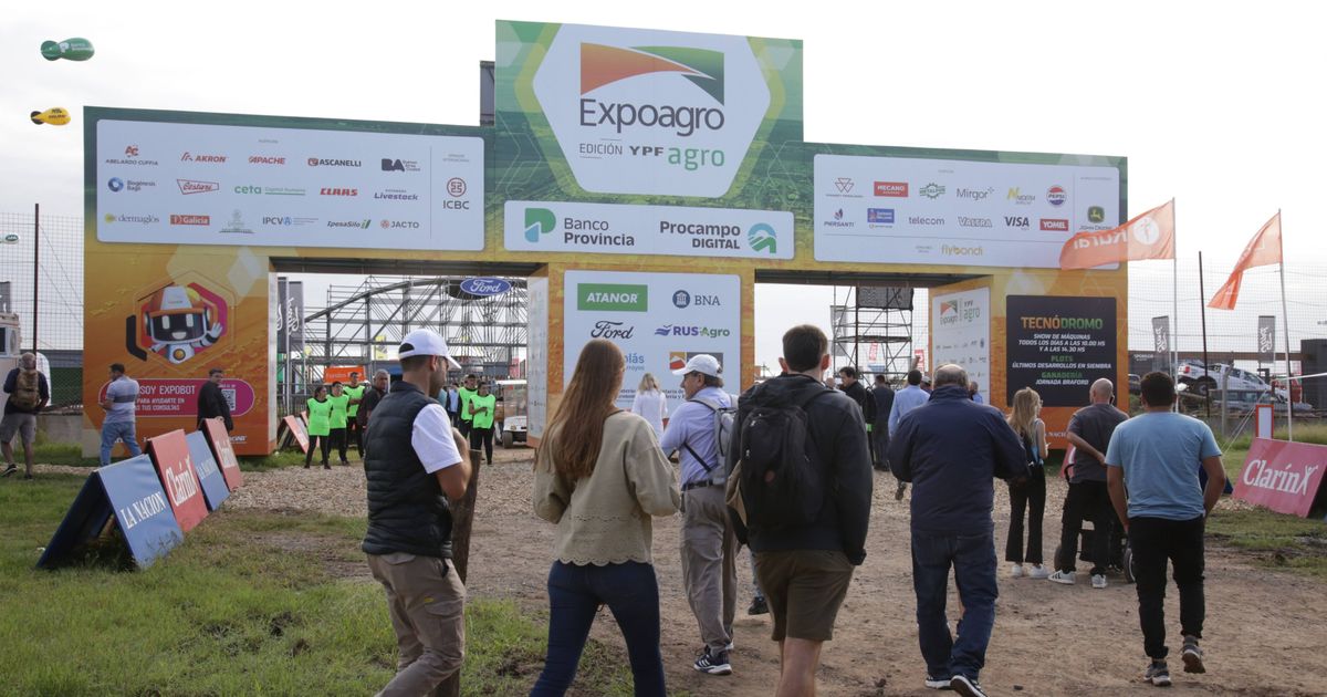 Expoagro: con Javier Milei en Estados Unidos, el campo no espera anuncios del Gobierno