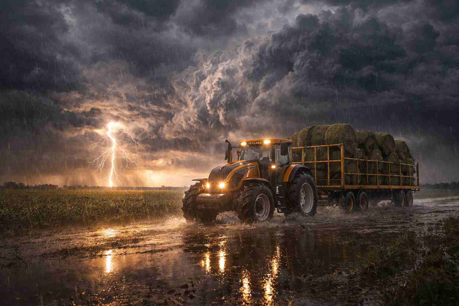 Se reconfigura el clima en el campo: tormentas fuertes en la zona núcleo y giro al sur del 20 al 22 de marzo