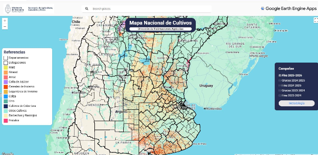 El Gobierno Nacional presentó el Mapa de Cultivos 1 El Gobierno Nacional presentó el Mapa de Cultivos