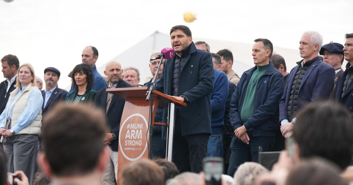 Pullaro inauguró Agroactiva embanderado con el campo y le pidió a Milei retenciones cero para este año