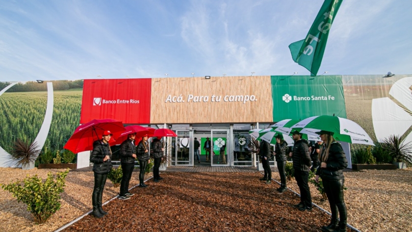 Banco Santa Fe y Banco Entre Ríos llevan a Agroactiva una propuesta financiera muy competitiva para impulsar al campo y la producción