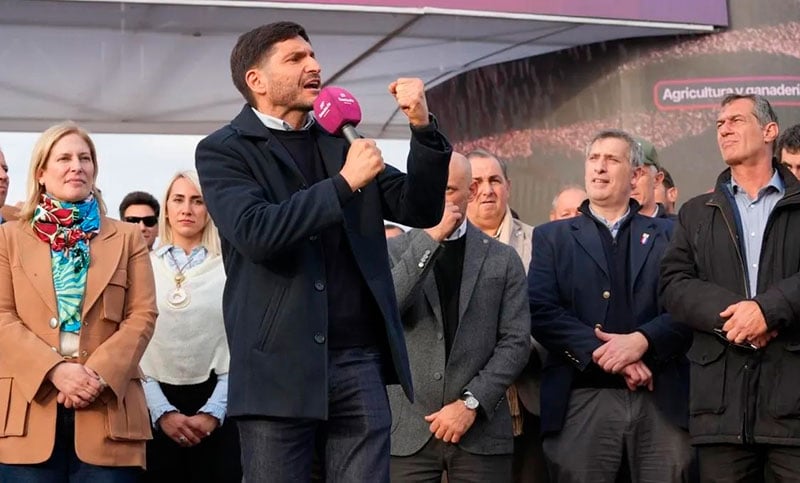 Pullaro reclamó al Gobierno menos retenciones y créditos accesibles para el campo en Agroactiva