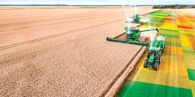De los sistemas de guiado a la agricultura conectada, 25 años de guiado de John Deere 1 De los sistemas de guiado a la agricultura conectada, 25 años de guiado de John Deere